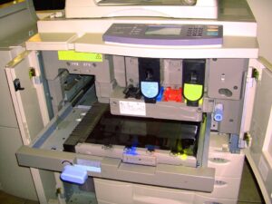 Copier, Inside, Toner, Printer, Equipment, Office