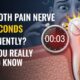 kill tooth pain nerve in 3 seconds permanently