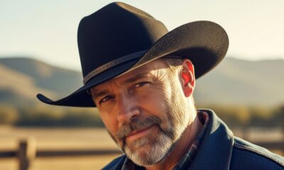 black cowboy hat​